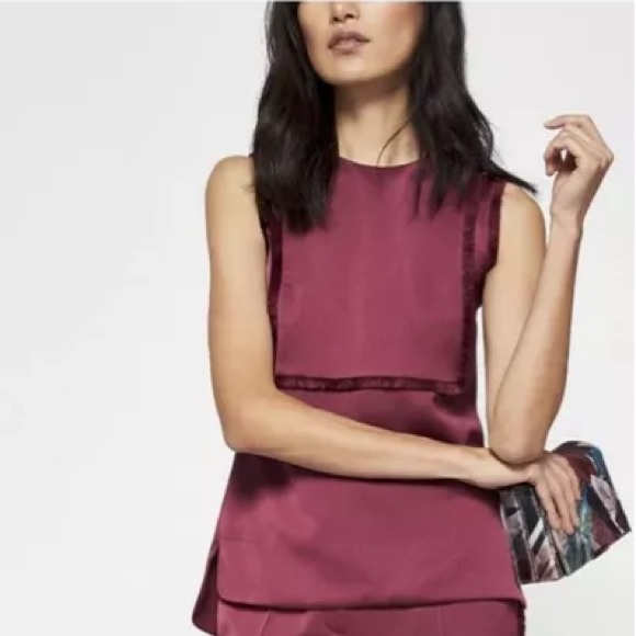 TED BAKER | Jadea Blouse Sz US 6 - Picture 1 of 10